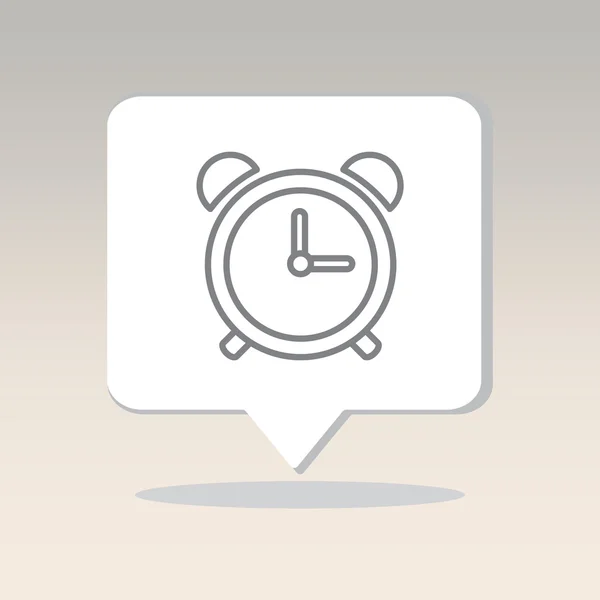 Simple Alarm clock — Stock Vector