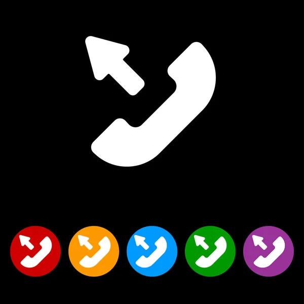 Jednoduché volání ikona — Stockový vektor