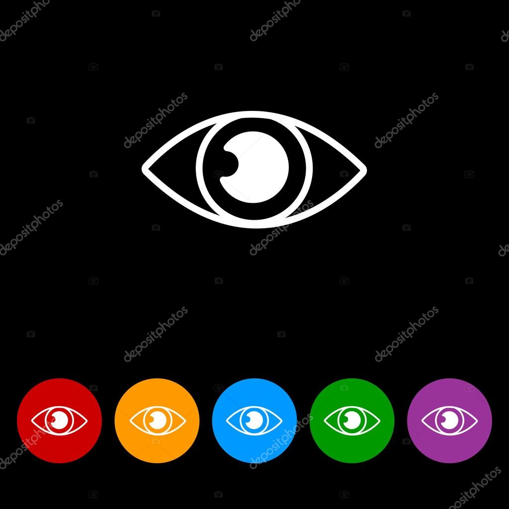 Human Eye icon Stock Vector by ©PPVector 120419678