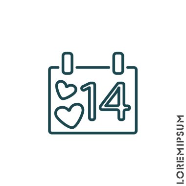 Sevgililer günü tarihi ile takvim