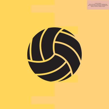 Voleybol topu simgesini