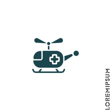 uçan helikopter ambulans