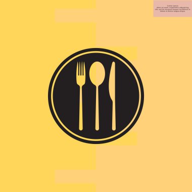 Restoran Menü simgesi