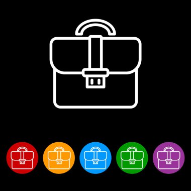 iş evrak çantası simgesi