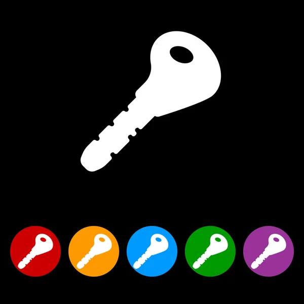 Simple key icon — Stock Vector