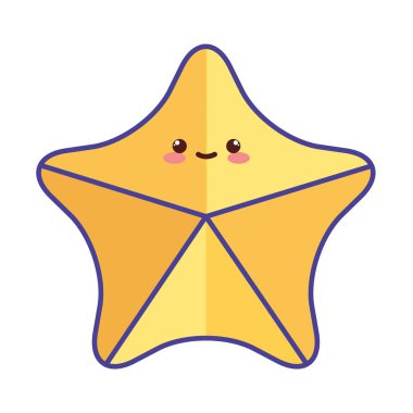 Parlak Altın Tatil Yıldızı Çizimi