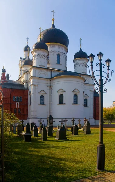 Byggnaden Den Vackra Katedralen Trettondagen Noginsk Moskvaregionen — Stockfoto