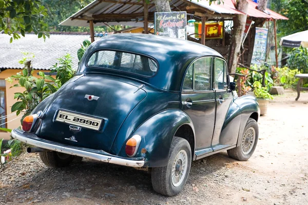 Ella Sri Lanka Dicembre 2015 Retro Car Street — Foto Stock