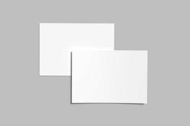 Blank Mockup Design With Shadow