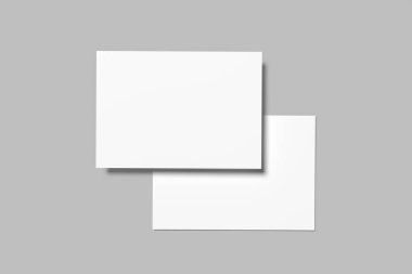 Blank Mockup Design With Shadow