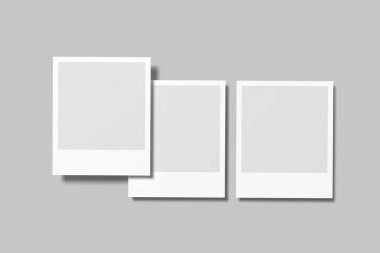 Blank Mockup Design With Shadow