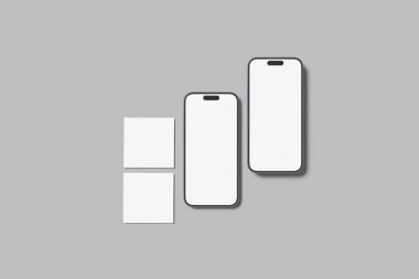 Gölge Tasarımlı Boş Model Modern