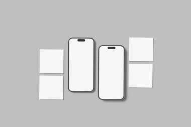 Gölge Tasarımlı Boş Model Modern