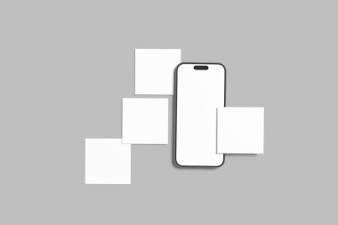 Gölge Tasarımlı Boş Model Modern