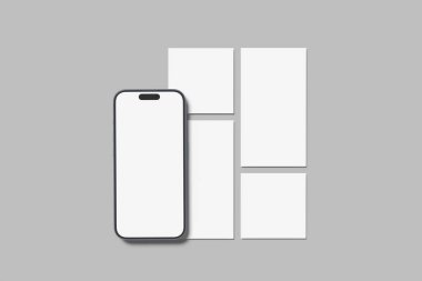 Gölge Tasarımlı Boş Model Modern