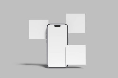 Gölge Tasarımlı Boş Model Modern