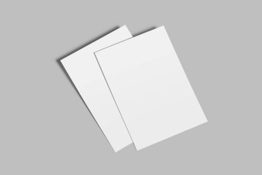 Blank Mockup Design With Shadow
