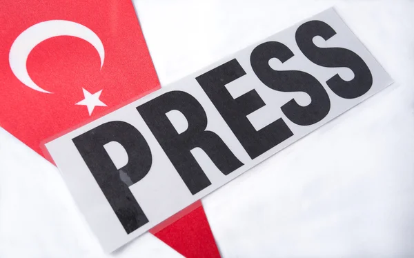 Pressfriheten i Turkiet. — Stockfoto