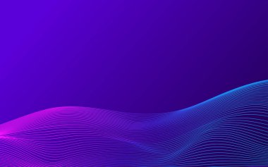 Mavi ve mor dalgalı arkaplan 