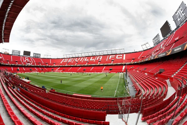 Panoramic view of Ramon Sanchez Pisjuan stadium. — Stock Photo, Image