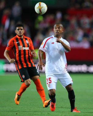 Sevilla, İspanya - 5 Mayıs: Mariano Ferreira Uefa Avrupa Ligi ikinci ayak yarı final maçında Fc Shakhtar Donetsk - Sevilla Fc, 5 Mayıs 2016, Ramon Sanchez Pizjuan, İspanya