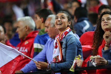 Sevilla, İspanya - 5 Mayıs: Uefa Avrupa Ligi ikinci ayak yarı final maçında Sevilla Fc fc- Shakhtar Donetsk - Sevilla Fc, 5 Mayıs 2016, Ramon Sanchez Pizjuan, İspanya