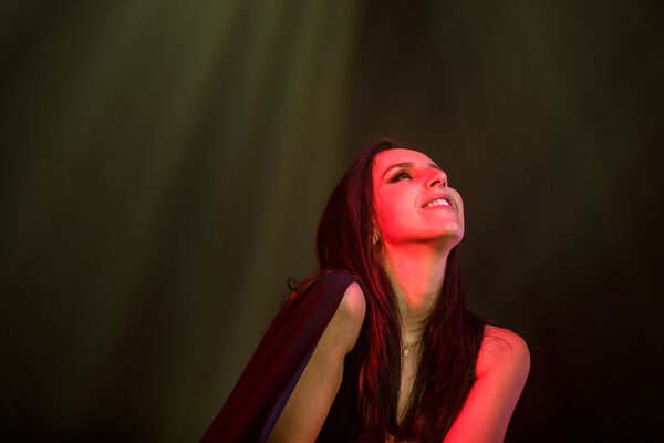 The famous Ukrainian singer Jamala gave a concert presenting her new album "Podykh" (Breath)