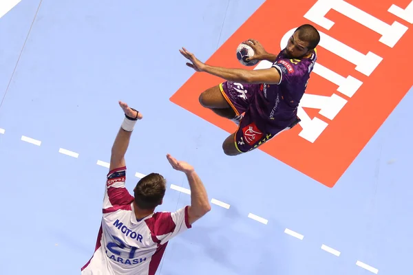 Kharkiv, Ukrayna - 22 Eylül: Hc Motor Zaporozhye ve Hbc Nantes arasında Ehf Erkekler Şampiyonlar Ligi maçı