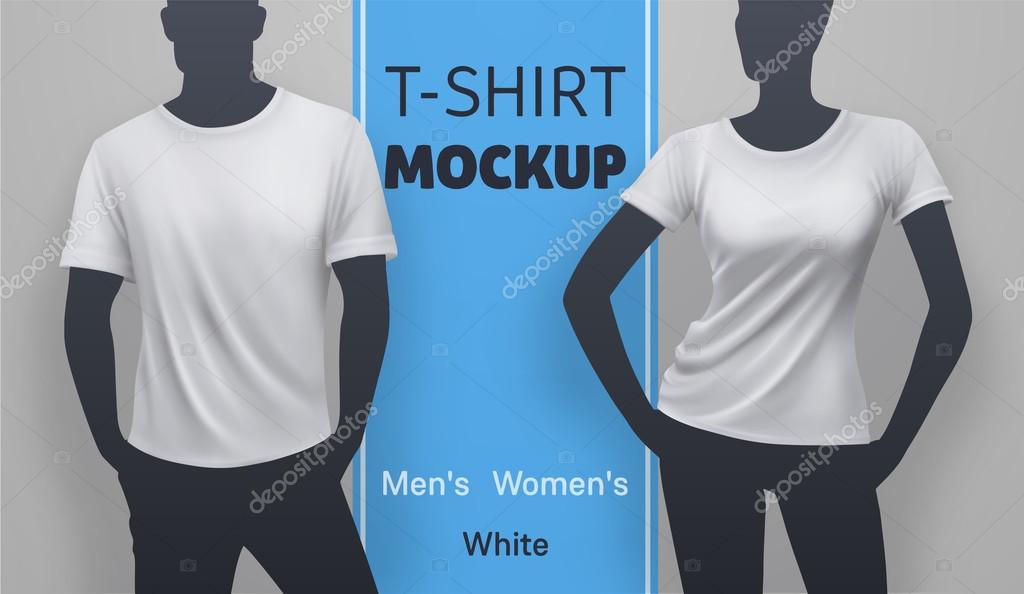 Download White T Shirt Mockup Vector Image By C Stotepic Vector Stock 120688900