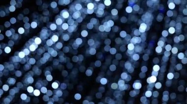 Bokeh ışıkları. Bulanık Noel ışıkları