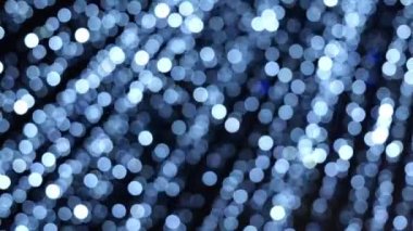 Bokeh ışıkları. Bulanık Noel ışıkları