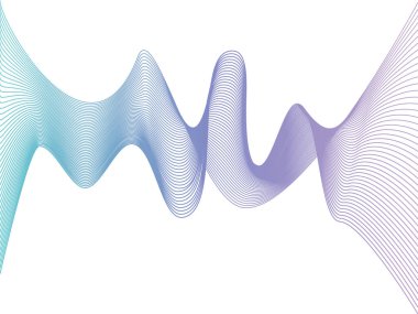 Soyut pürüzsüz gradyan çizgiler. web sitesi tasarımı soyutlaması