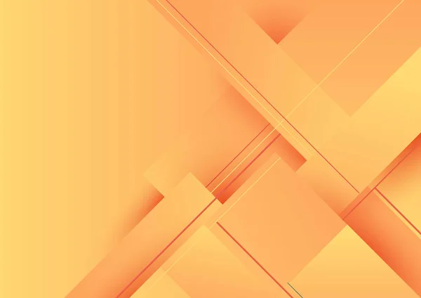 Abstrakter Hintergrund Gelber Farbverlauf Geometrische Streifen Diagonal Mit Schatten Vektorillustration — Stockvektor