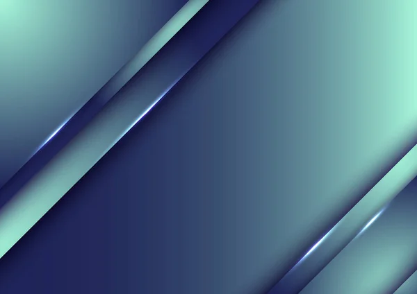 模板设计抽象的蓝色梯度条纹与照明重叠层背景 矢量说明 — 图库矢量图片