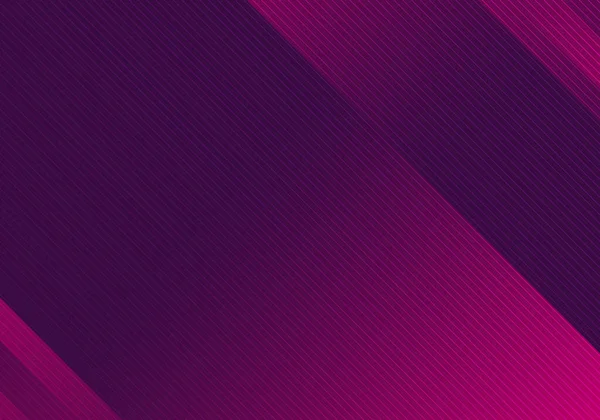 Fondo Abstracto Líneas Diagonales Degradado Rosa Púrpura Ilustración Vectorial — Vector de stock