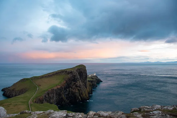 Neist Point Lighthouse Island Skye Scotland — 图库照片