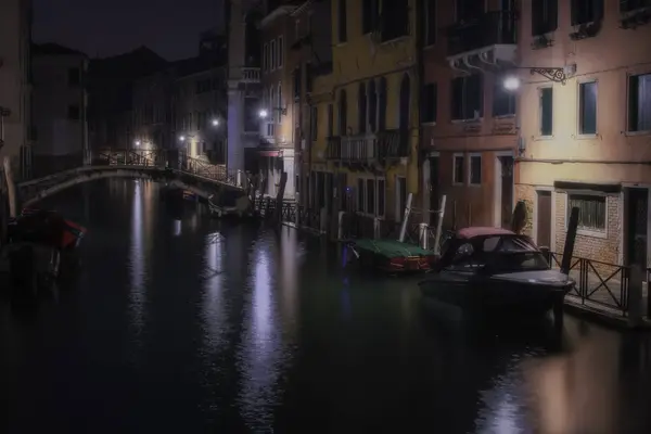 Fondamenta Vendramin Largo Del Canal Venecia Véneto Italia — Foto de Stock