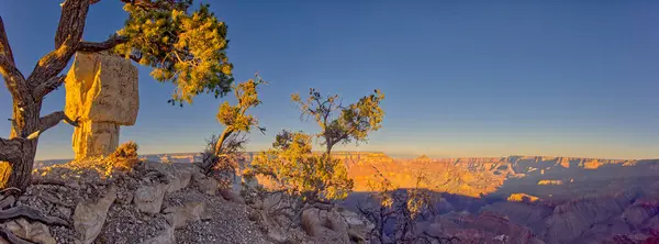Shoshone Rock Shoshone Point South Rim Grand Canyon Arizona Eua — Fotografia de Stock