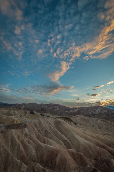 Zabriskie Point Death Valley National Park カリフォルニア州 アメリカ — ストック写真
