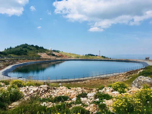 Artificial Lake Jahorina Mountain Bosnia Herzegovina — Stock Photo, Image