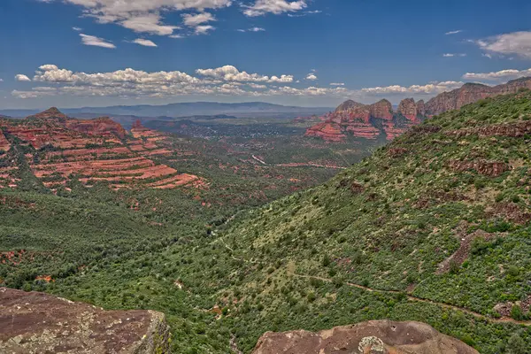 View Sedona Casner Canyon Sedona Arizona Verenigde Staten — Stockfoto