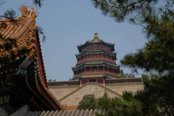 Pałac Letni Pekin Chiny — Zdjęcie stockowe