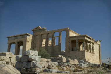 Erekhtheion Tapınağı Akropol - Atina, Yunanistan