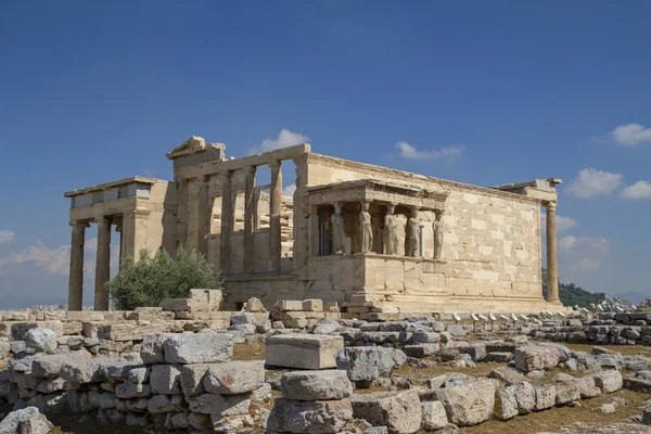 The Erechtheum in Acropolis - Athens, Greece Stock Photo