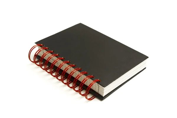 Спиральный макет ноутбука - Stock Image — стоковое фото