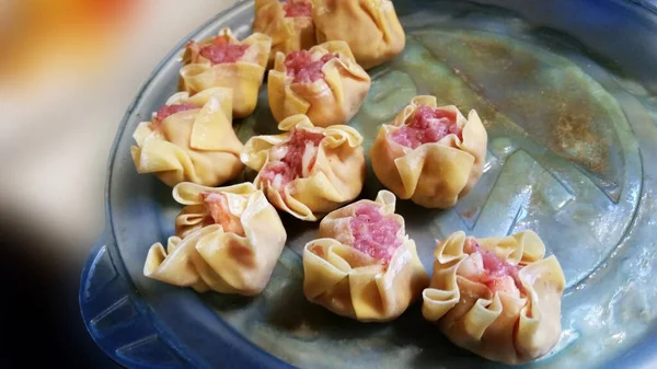 Shumai Asiatico Cibo Snack — Foto Stock