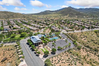 Prescott Valley Arizona 'daki golf sahasında. Yüksek kalite fotoğraf
