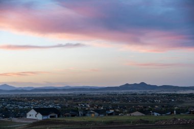 Prescott Arizona 'da gün batımı. Yüksek kalite fotoğraf