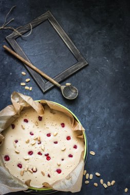 Mousse Kek. Boşaltmak.