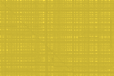 Sarı üzerinde siyah nokta deseni olan geometrik soyut arkaplan